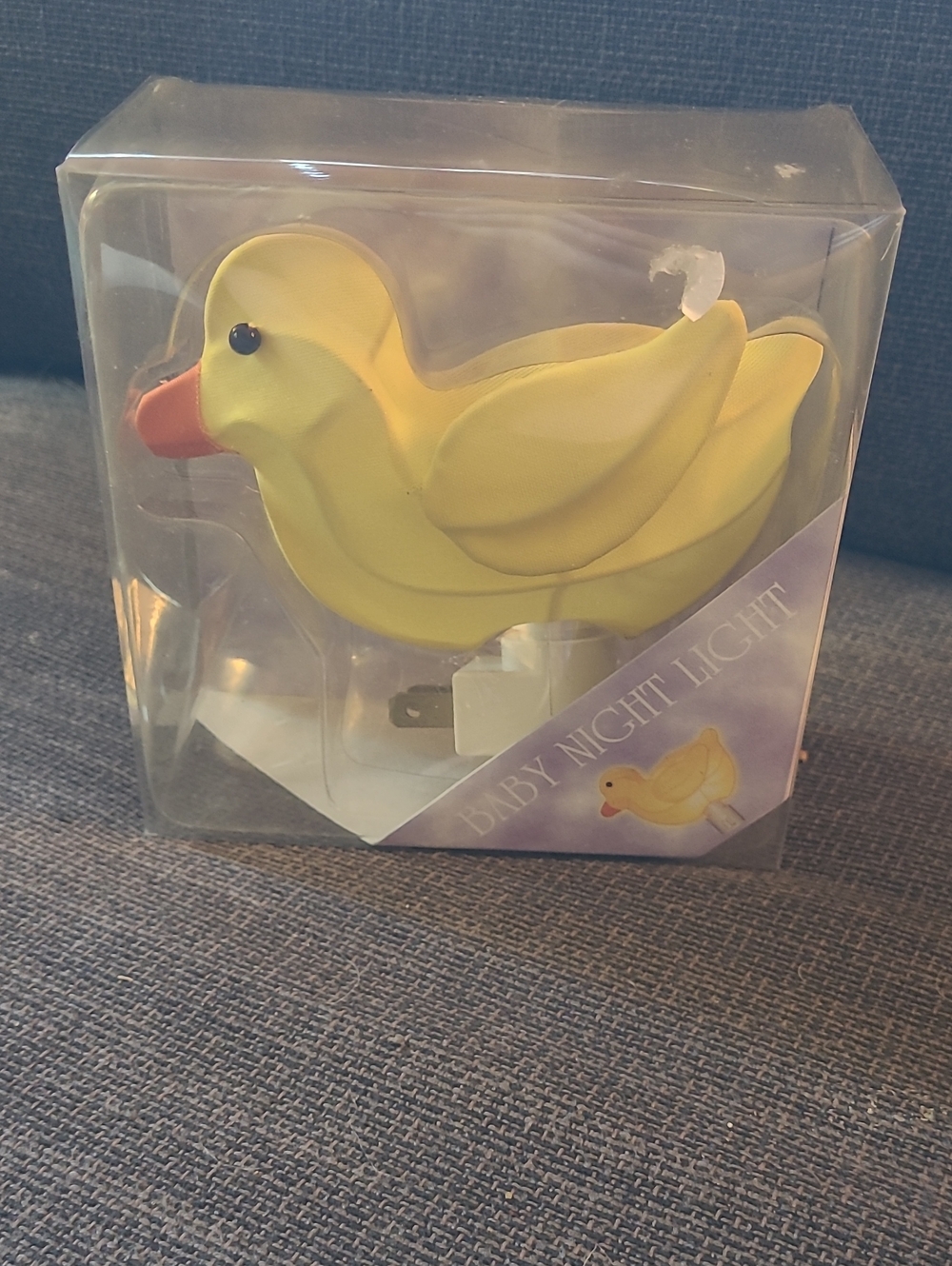 Duck Baby Night Light - Yellow